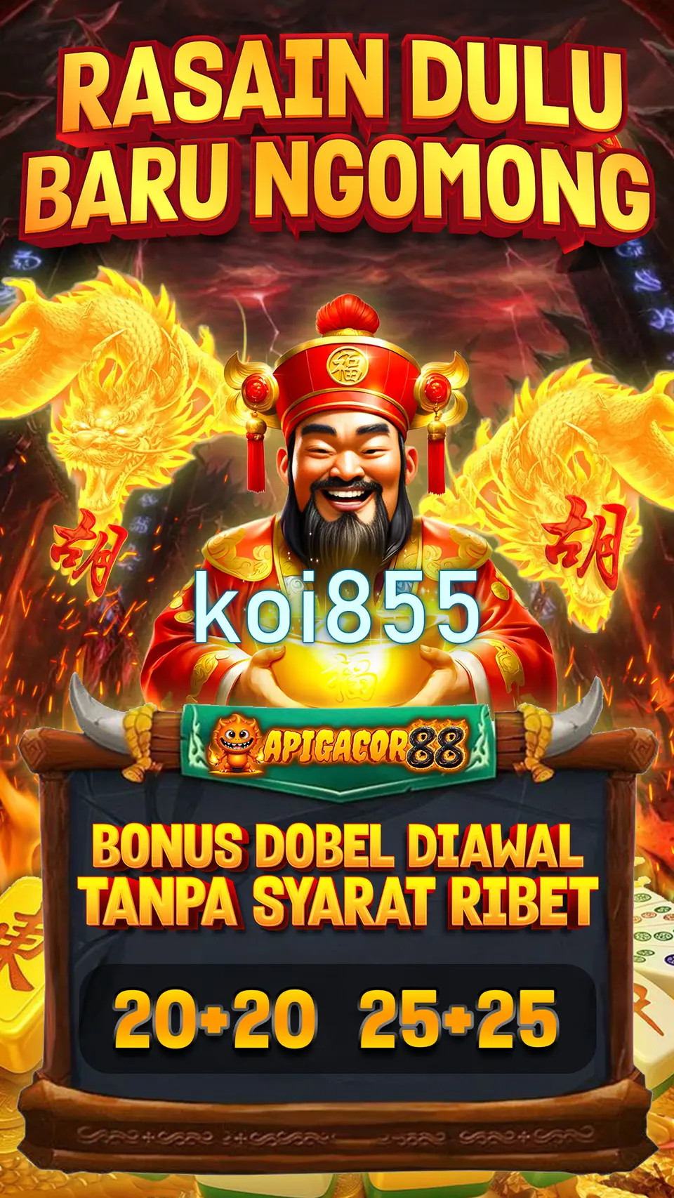 koi855 Masuk